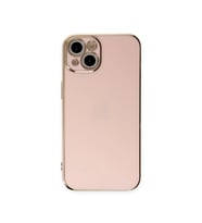 Apple İphone 15 Kılıf Volet Silikon - Pembe