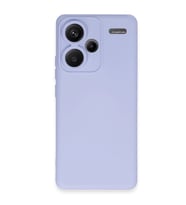 Xiaomi Redmi Note 13 Pro Plus Kılıf Nano İçi Kadife Silikon - Lila