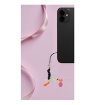 Miyuki Boncuk El Yapımı Korsan Maymun Telefon Çarmı - Charm (Çok Renkli)