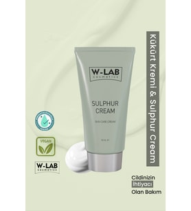 W-Lab Cosmetics Kükürt Kremi 50 ML