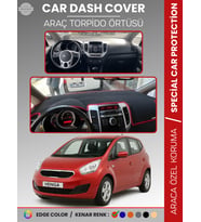 KİA VENGA (2009-2011) Torpido Örtüsü Ön Panel Halı Torpido Koruma Tam Uyum Araca Özel Kaymaz