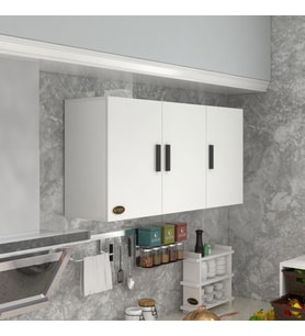 Kenzlife hazır mutfak dirca22 byz 060*120*22 mutfak banyo dolabı kapaklı raflı (Karışık)