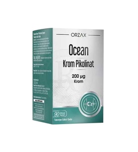 Ocean Krom Pikolinat 200 mcg 90 Kapsül