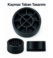 4 Adet Kaymaz Çamaşır Makinesi Ayak Altlığı
