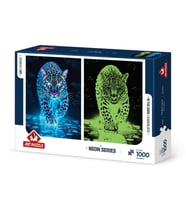 Art Puzzle Mavi Jaguar 1000 Parça Neon Puzzle