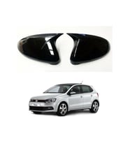 Vw Polo 6j 2014-2018 Uyumlu Batman Parlak Siyah Ayna Kapağı