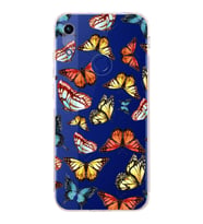 PrintiFy Honor 8A ile Uyumlu Water Color 2  Kamera Korumalı Şeffaf  Kılıf