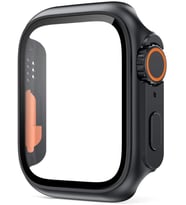 Apple ile uyumlu Watch 44mm Watch Ultra Görünümlü Kasa Dönüştürücü Ekran Koruyucu 25