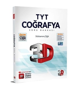 3D Tyt Coğrafya Soru Bankası Yeni