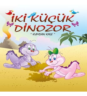 İki Küçük Dinozor - Kumdan Kale