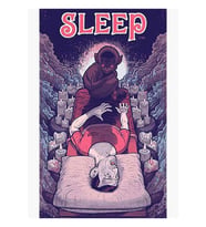 5leep B4nd Tablo Ahşap Poster Dekoratif G10
