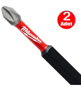 Milwaukee Bits Yıldız Uç Vidalama Matkap Ucu Ph2 x 90mm -2 Adet