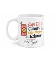 Kargo Bekleyenlere Kapı Zili Çalınca Koşanlar Kupası Hediye Bardak