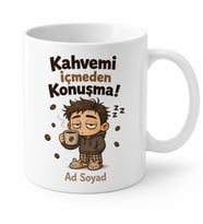 Uyku Sersemi Etrafta Dolananlara Kahve Şoku Uyandırma Kupası Hediye Bardak