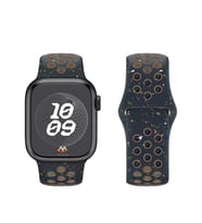 Apple Watch 42mm Uyumlu Kordon Silikon Esnek Yumuşak Delikli Spor KRD-02 Kayış