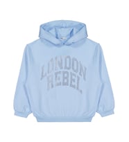 Civil Girls London Rebel Nakışlı 10-13 Yaş Sweatshirt - Mavi