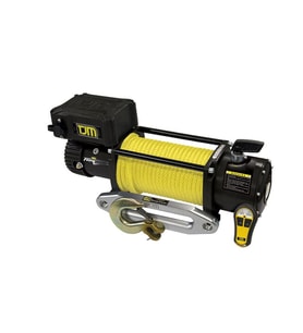 TJM Torq 12000lb Sentetik Halatlı Uzaktan Kumandalı Vinç 12V