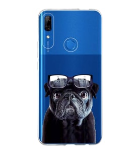PrintiFy Huawei P Smart Z ile Uyumlu 1mm Slim Fit Köpek 3 050f Baskılı Şeffaf  Kılıf