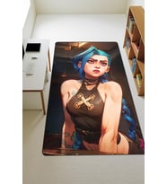 Modern Dijital Baskı Kaymaz Taban Çocuk ve Genç Odası Halısı H0481