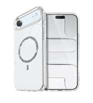 iPhone 17 Air Live Diamond Magsafe Kapak - Şeffaf