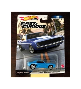 FAST AND FURIOUS 1969 CHEVY CAMARO HKD24-LA10