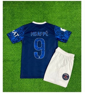 Psg 2023/24 Kylian Mbappe 9 numara Dragon Desenli Çocuk Forması