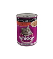 Whiskas Sığır Etli  Yetişkin Kedi Konservesi 400 Gr