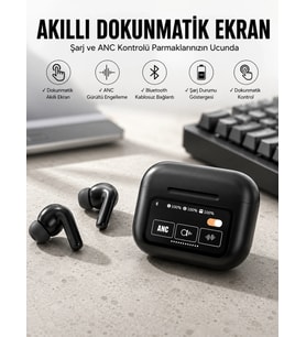 Bluetooth Kulaklık Powerbank Özelliği Yüksek Ses Kaliteli Tws Kulaklık