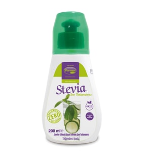 Parmor Stevia Sıvı Tatlandırıcı 200 ml  ( Stevia Bazlı )