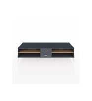Kronos TV Ünitesi 2 Raflı 2 Çekmeceli  220x59x51 Antrasit-Çam/Antrasit