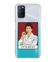Oppo A52/A72/A92 Uyumlu Scarface Tony Montana Tasarımlı Şeffaf Telefon Kılıfı
