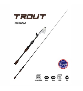 Fujin Trout 165cm 0.5-6gr Teleskopik Spin Kamışı