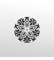 Folyo Sticker Çiçek Deseni ADKPQUY340 70cm Uzunluk (Karışık)