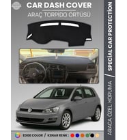 VOLKSWAGEN GOLF 7 (2013-2020) Torpido Örtüsü Ön Göğüs Koruma Tam Uyum Çatlamayı Önler