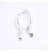 DVIP S01A 6A 67W Fast Charging UsbA to Lightning Data ve Hızlı Şarj Kablosu 1M Beyaz
