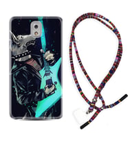 Samsung Note 3 4 5 8 9 20 Ultra 10 Lite Kılıf Boyun Asklı Rasta Silikon Dog Guitar 1789