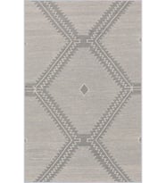 Eliana Home Baskılı, Yıkanabilir Kaymaz Taban Salon Halısı LNA1224 100x150 cm (Gri)