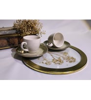 Türk Kahvesi, Espresso, Hediyelik 2 Li Kahve Fincanı- Doğum Günü, Sevgililer Günü Hediyesi Fincan Seti