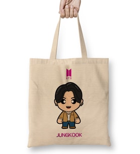 Jungkook Bts Golden Makne Minime Version Bez Çanta Uzun Saplı