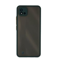 Realme C11 2021 Kılıf Montreal Silikon Kapak - Yeşil