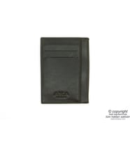 Hakiki Deri Kartlık  İsme Özel Kartlık  11,5x8  TM 92-4 Hediyelik Kartlık (Siyah-Gri)