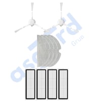 Dreame F9 - Z10 Pro Uyumlu 2 Yan Fırça 4 Filtre 4 Mop PKT-iasgf0001095