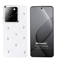 Microsonic TECNO Spark 20 Pro Kılıf PrettyCharm Tulip (Yeşil)