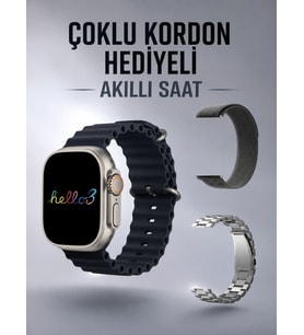 Akıllı Saat Yeni Nesil Bluetooth Bağlantılı Uyku Sağlık Takibi Gps Ve Nfc Uyumlu