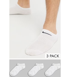 Nike Value No Show Ulightweight Unisex Sock 3 lü Soket Çorap Beyaz