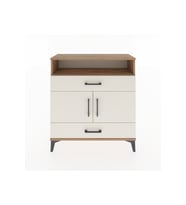 Arges Şifonyer 3 Raflı 2 Çekmeceli 2 Kapaklı 88x30x96 Çam-Aytaşı