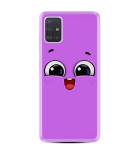 Samsung a71 A72 A73 A7 A9 2018 C7 C9 Kılıf Desenli Silikon Purple Sweety 1717