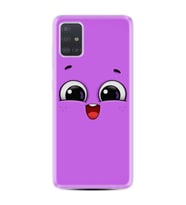 Samsung a71 A72 A73 A7 A9 2018 C7 C9 Kılıf Desenli Silikon Purple Sweety 1717