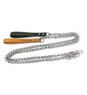 Nunbell Deri Tutmalı Zincir Gezdirme 2.5mmx120cm