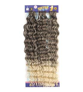 Sister Afro Dalgası Saç - Kahve / Platin Ombreli 4-613